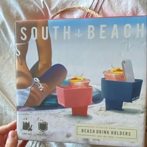 Beach drink holders 🍹